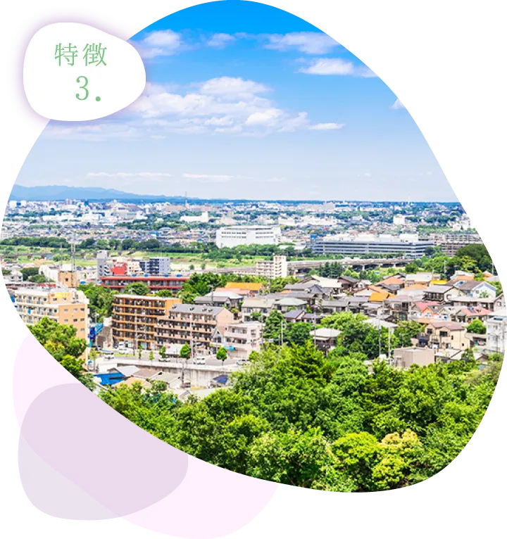 特徴3のイメージ